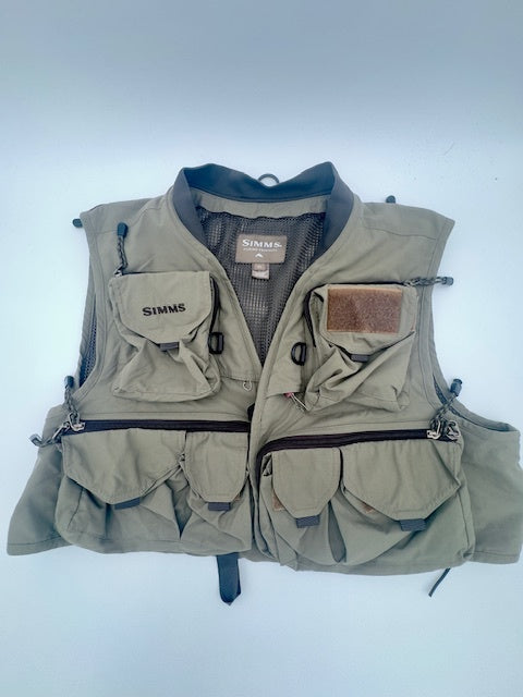 Simms Green Mesh Vest