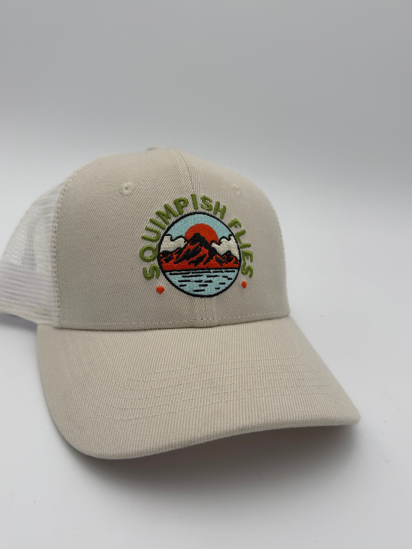 Squimish Flies Mesh Trucker