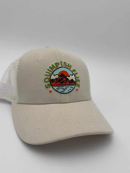 Squimish Flies Mesh Trucker