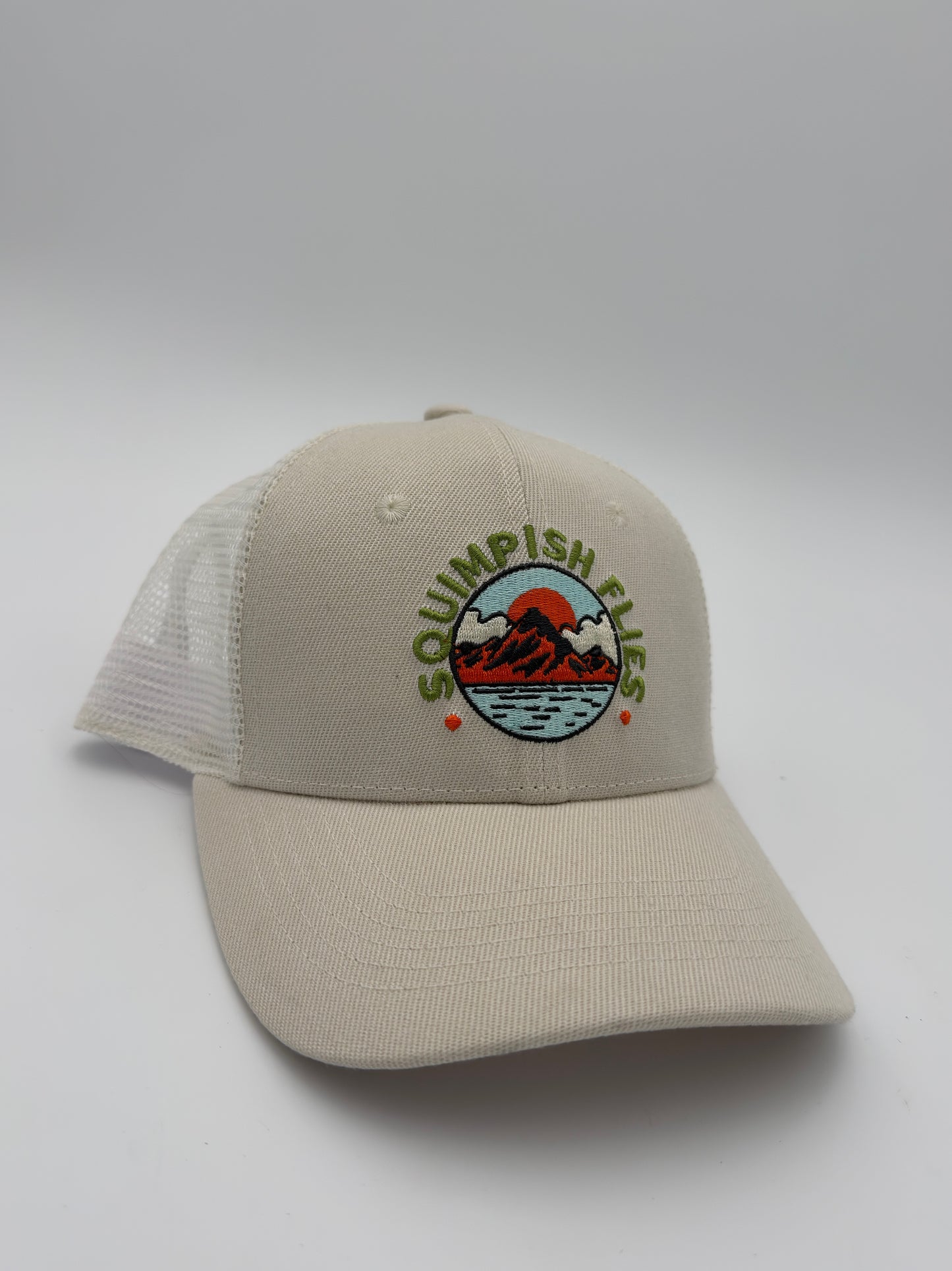 Squimish Flies Mesh Trucker